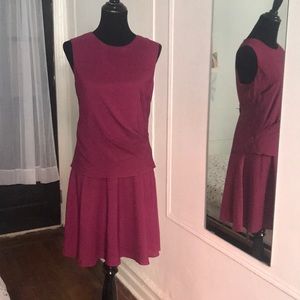 Stunning burgundy Day to Night Donna Morgan dress